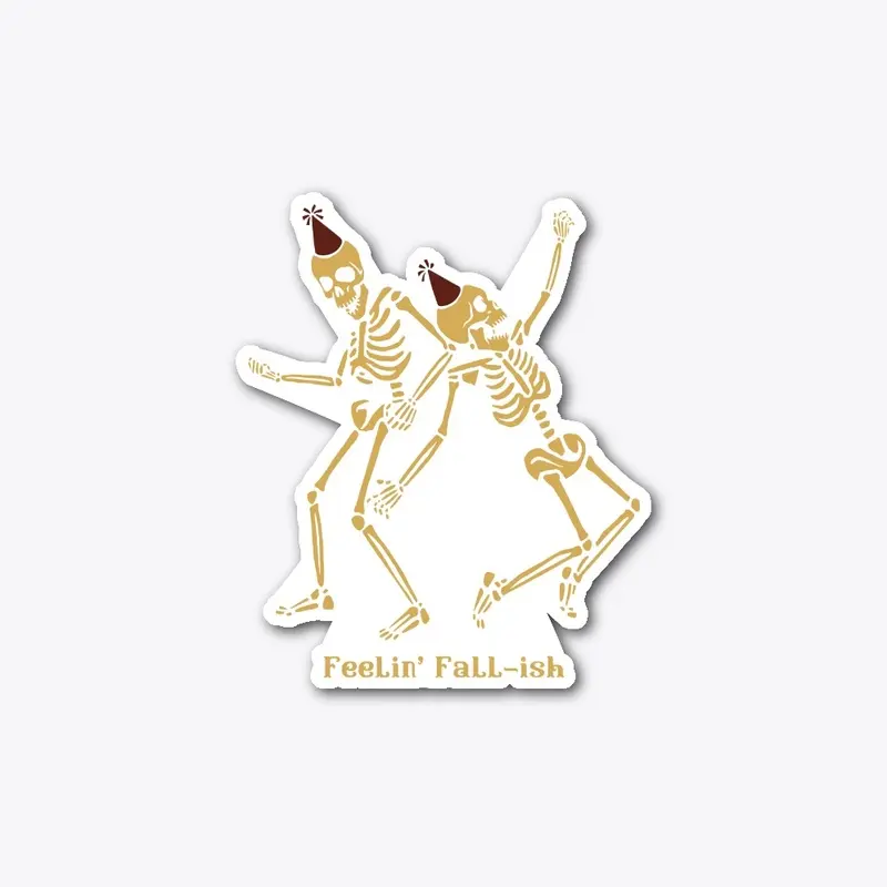 Fall Dancing Skeletons